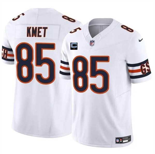Men & Women & Youth Chicago Bears #85 Cole Kmet White 2024 F.U.S.E. With 1-star C Patch Vapor Untouchable Limited Stitched Jersey,We sell and wholesale Men & Women & Youth Chicago Bears #85 Cole Kmet White 2024 F.U.S.E. With 1-star C Patch Vapor Untouchable Limited Stitched Jersey on line form chian!